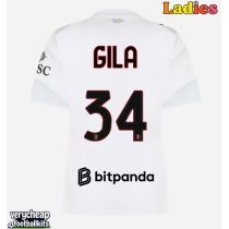 AC Milan Mario Gila #34 Replica Away Shirt Ladies 2026-27 Short Sleeve